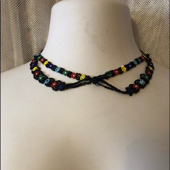 Vintage Native American Beaded Jewelry Set - Picture 9 of 12